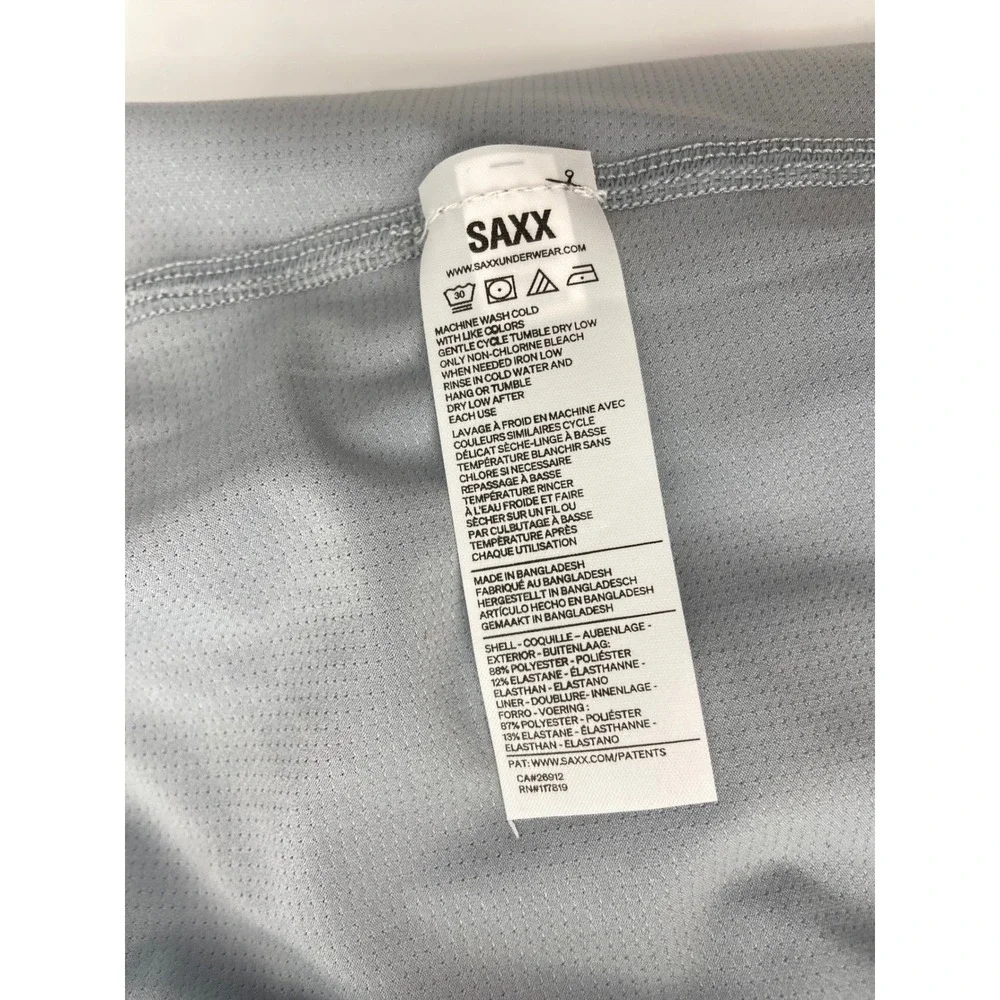 SAXX Swim Trunk Shorts Men 2XL Blue Oh Buoy 2N1 Volley 7